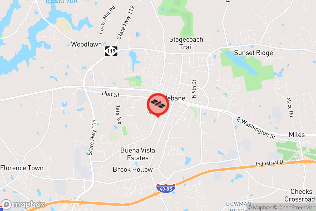 Static map screenshot of the place