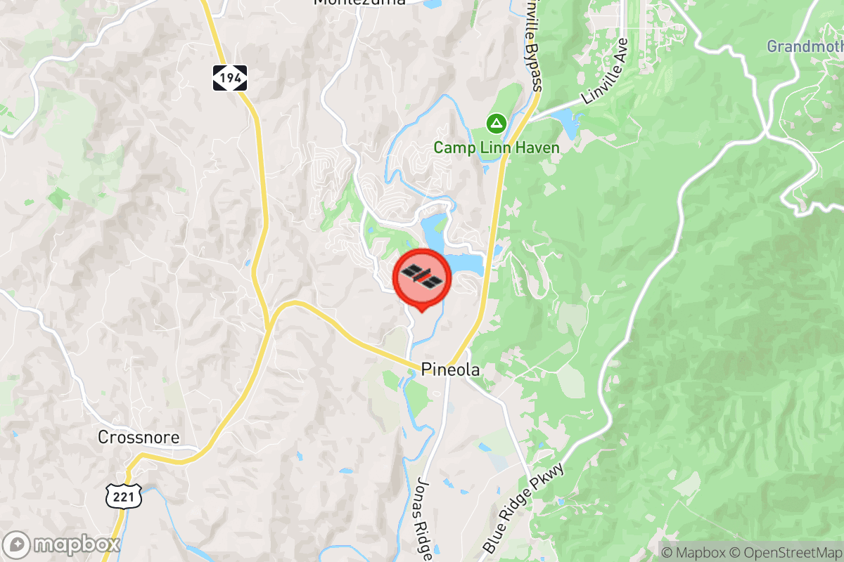 Static map screenshot of the place