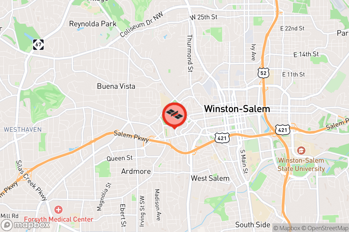 Static map screenshot of the place