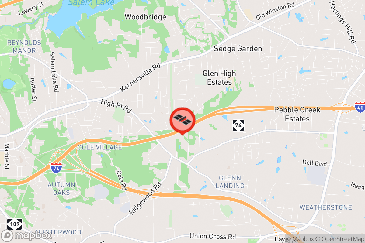 Static map screenshot of the place