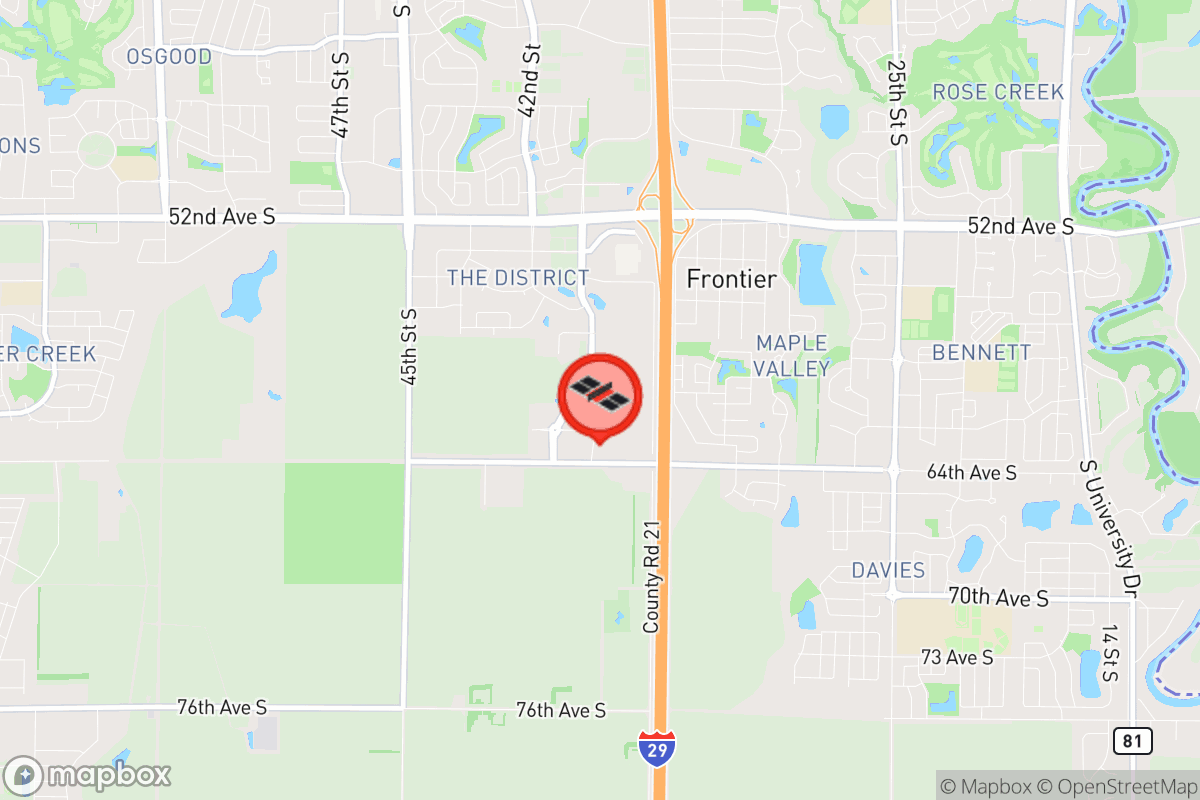 Static map screenshot of the place