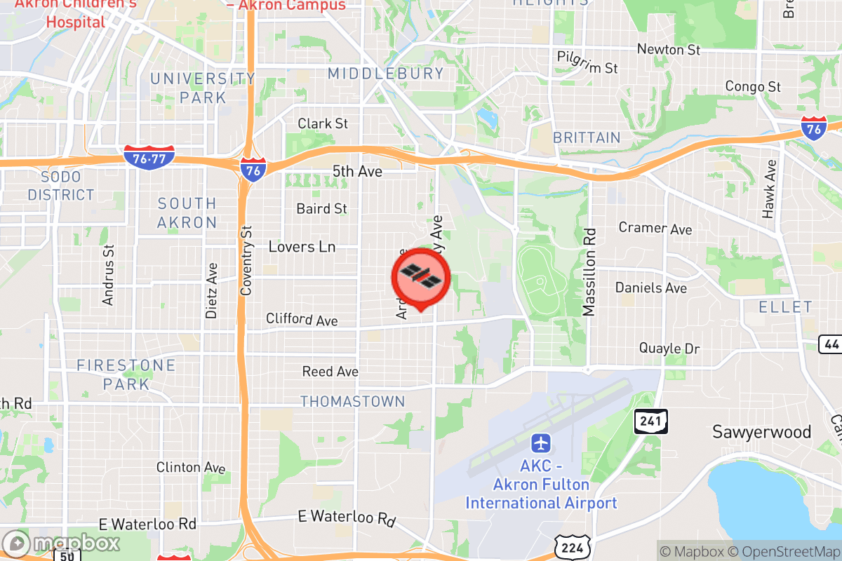 Static map screenshot of the place