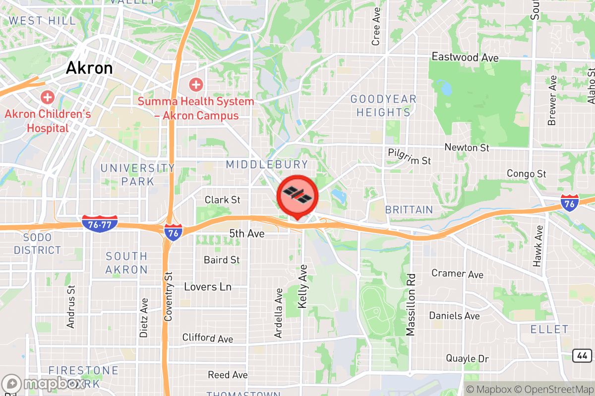 Static map screenshot of the place