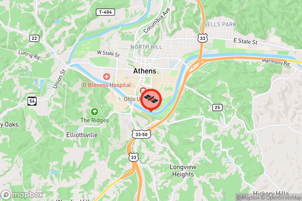 Static map screenshot of the place