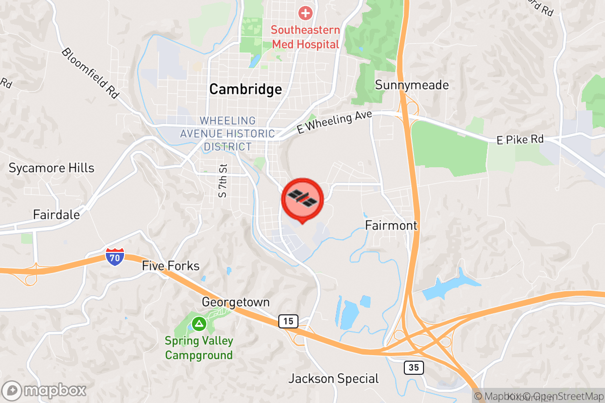 Static map screenshot of the place