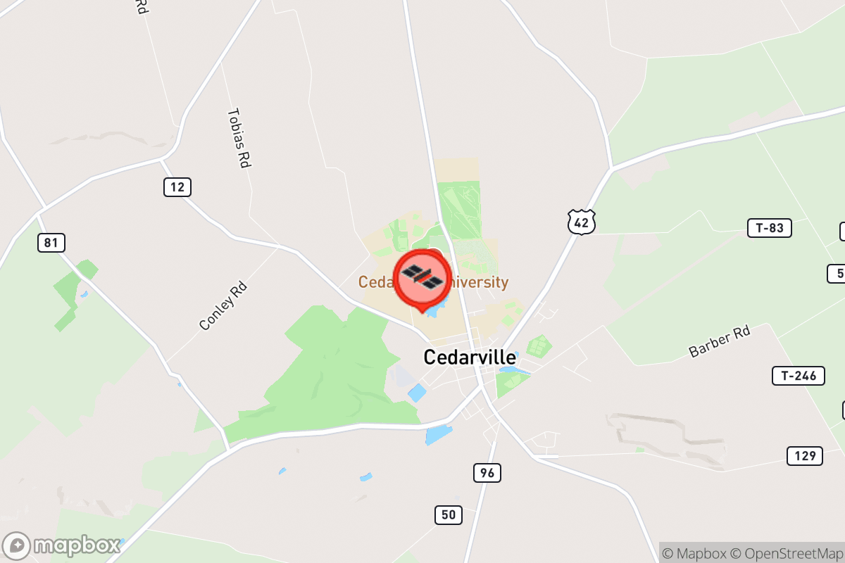 Static map screenshot of the place