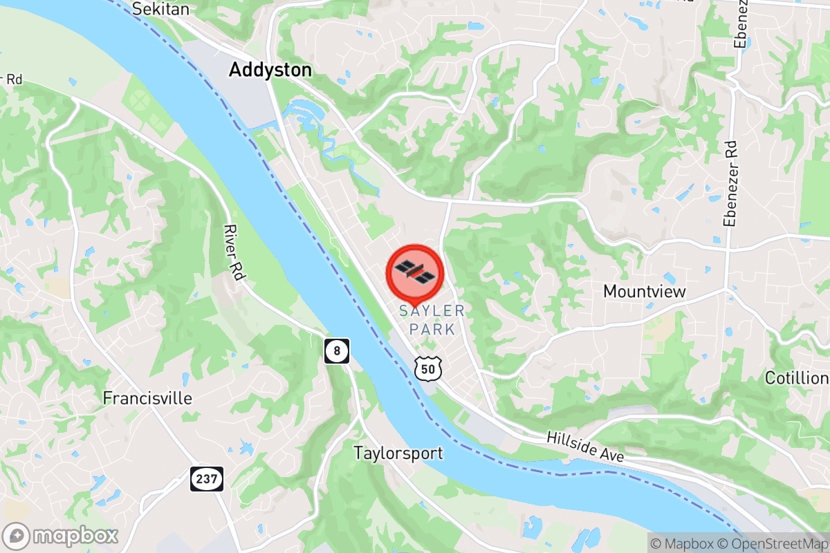 Static map screenshot of the place