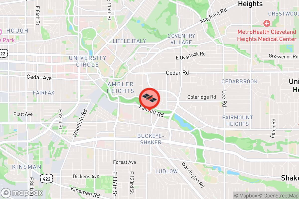 Static map screenshot of the place