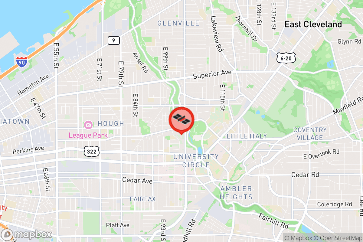 Static map screenshot of the place