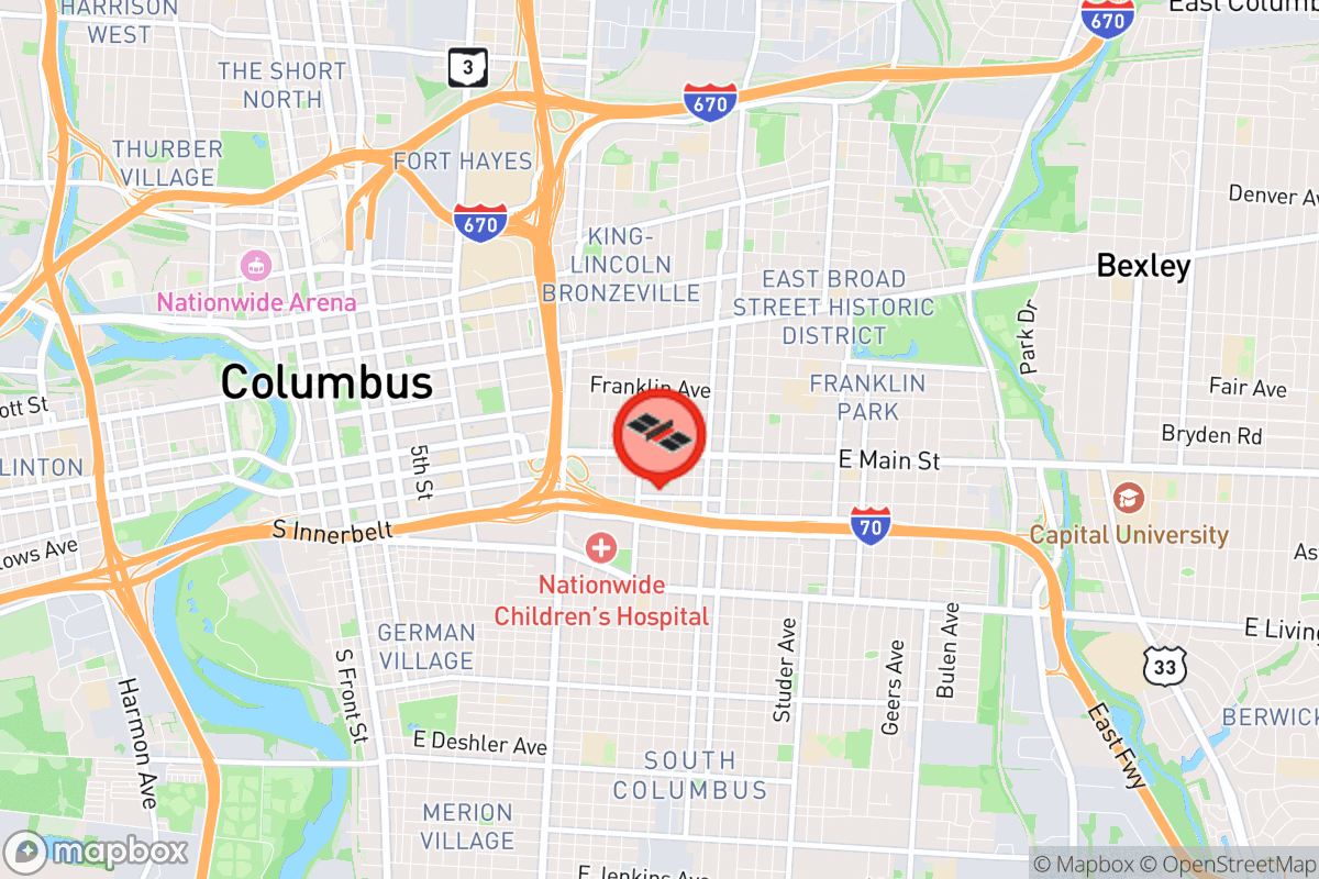 Static map screenshot of the place