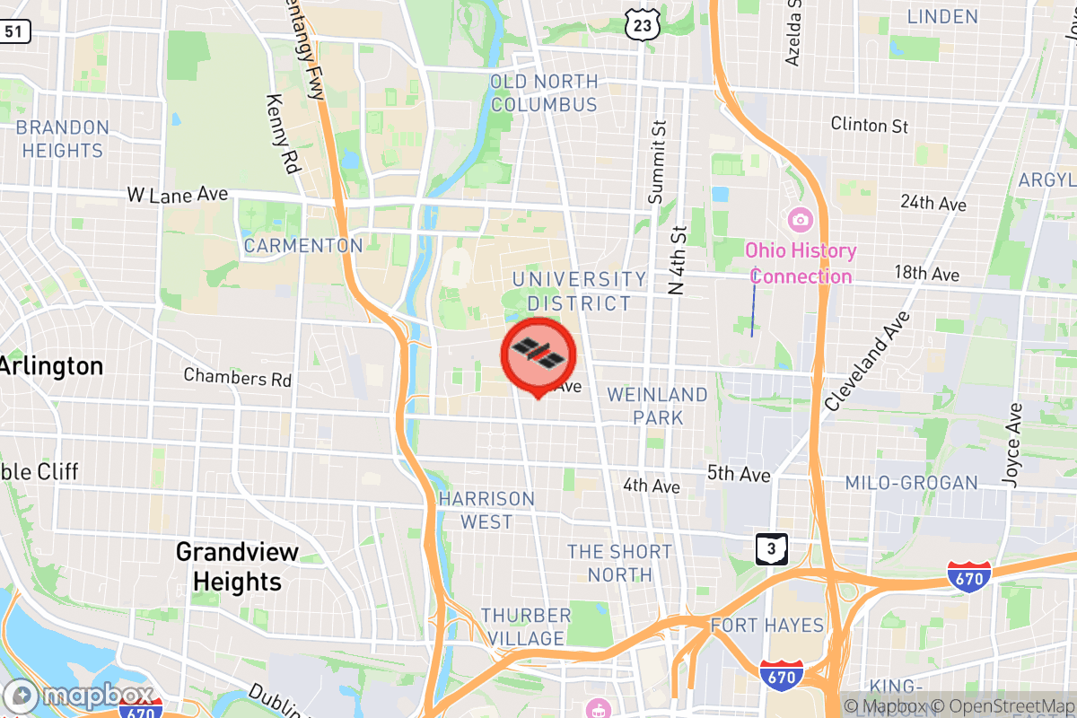 Static map screenshot of the place