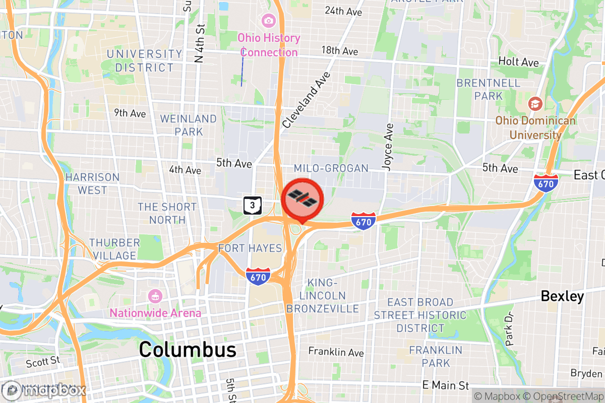 Static map screenshot of the place