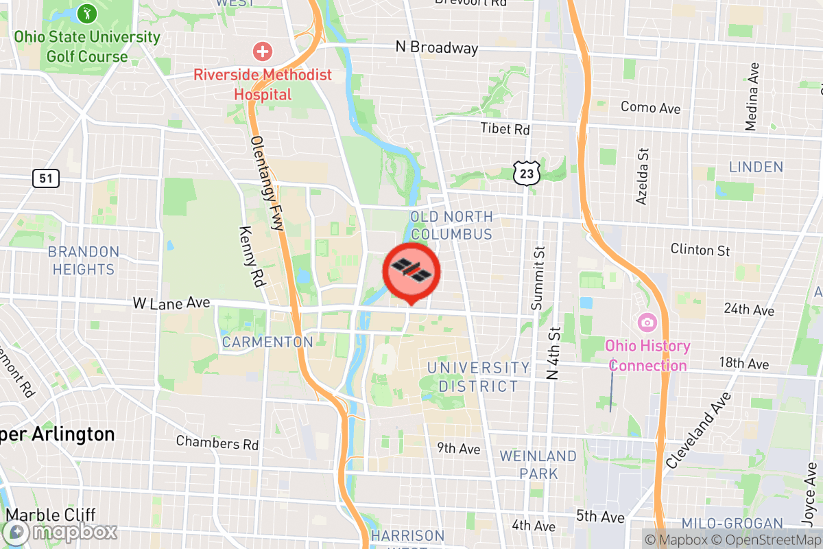 Static map screenshot of the place