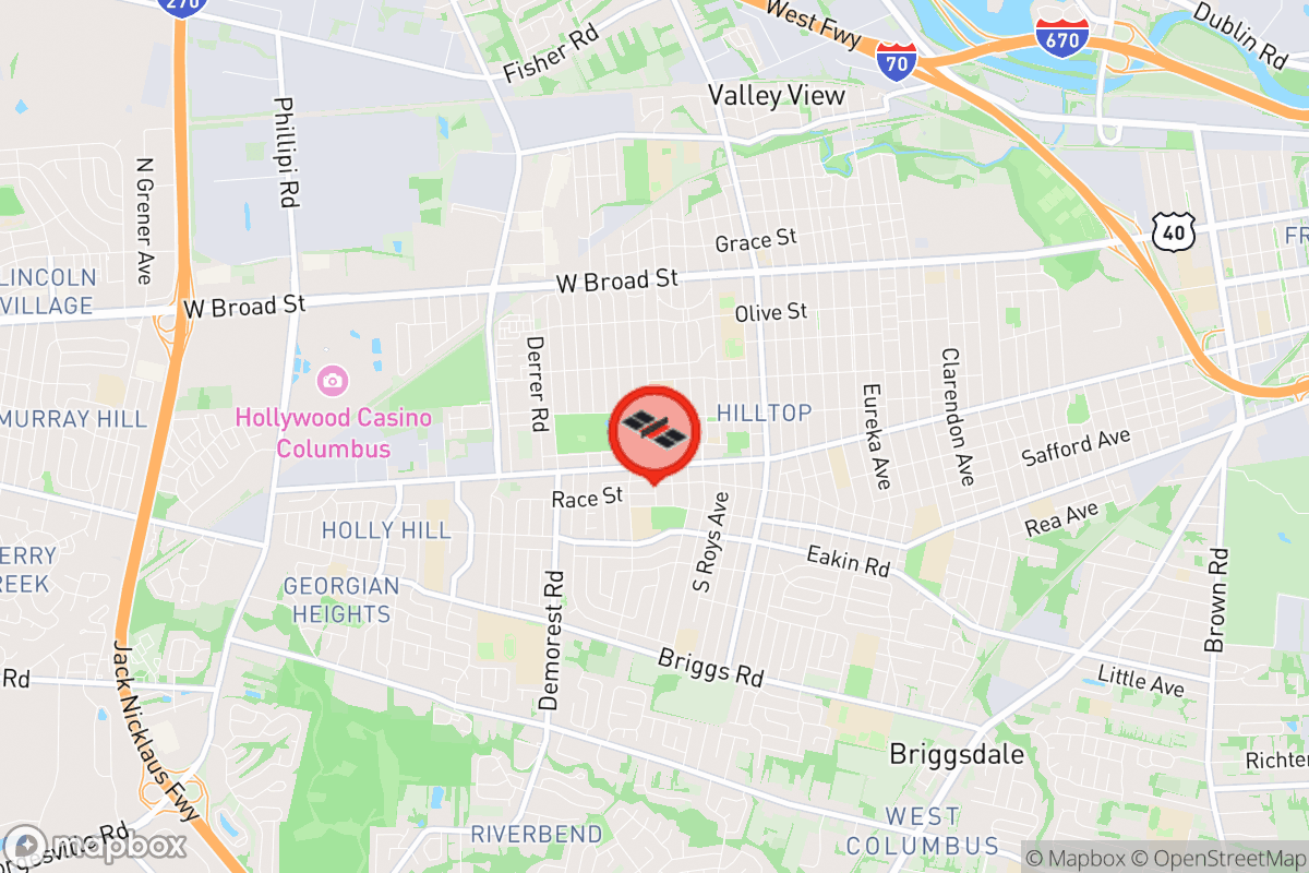 Static map screenshot of the place