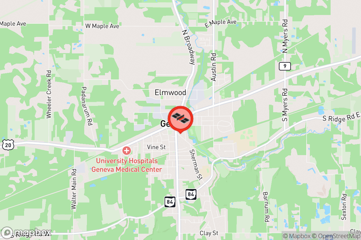 Static map screenshot of the place