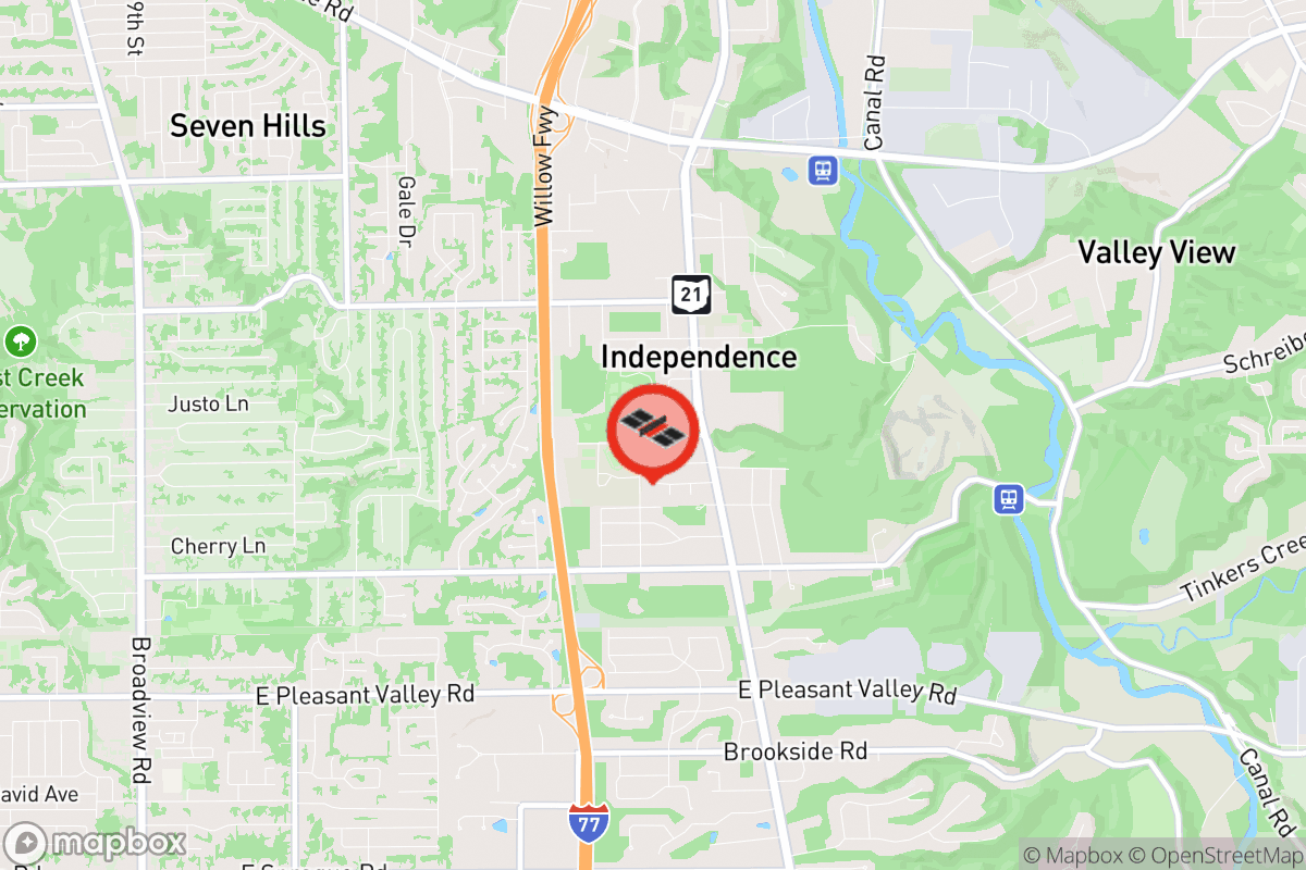 Static map screenshot of the place