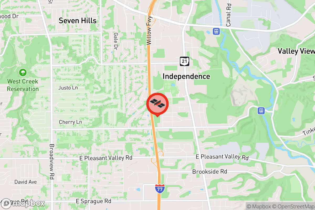 Static map screenshot of the place