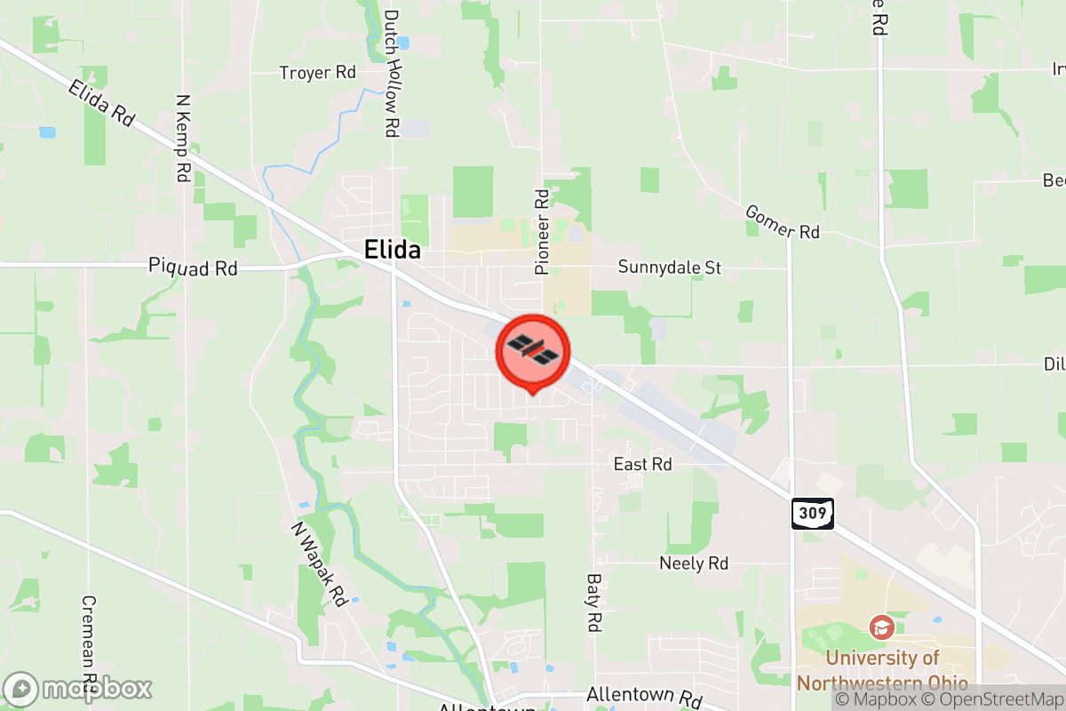 Static map screenshot of the place