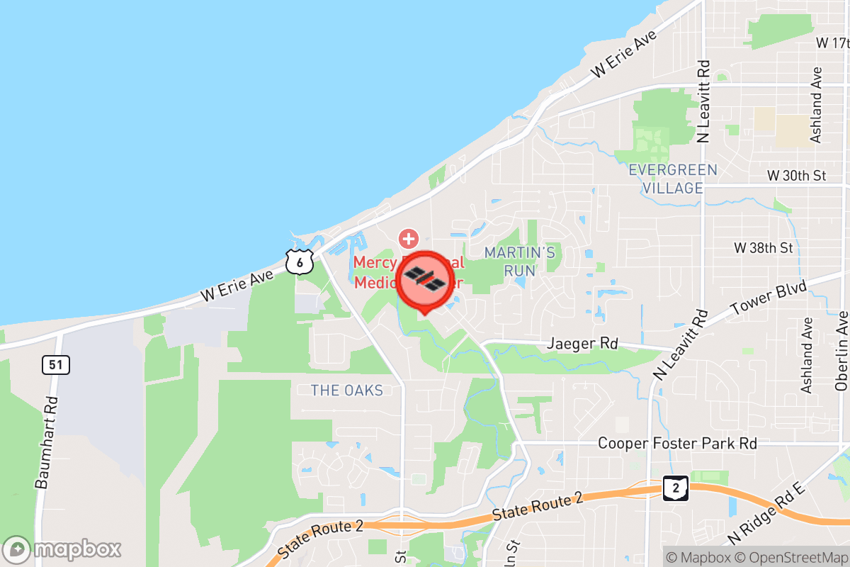 Static map screenshot of the place