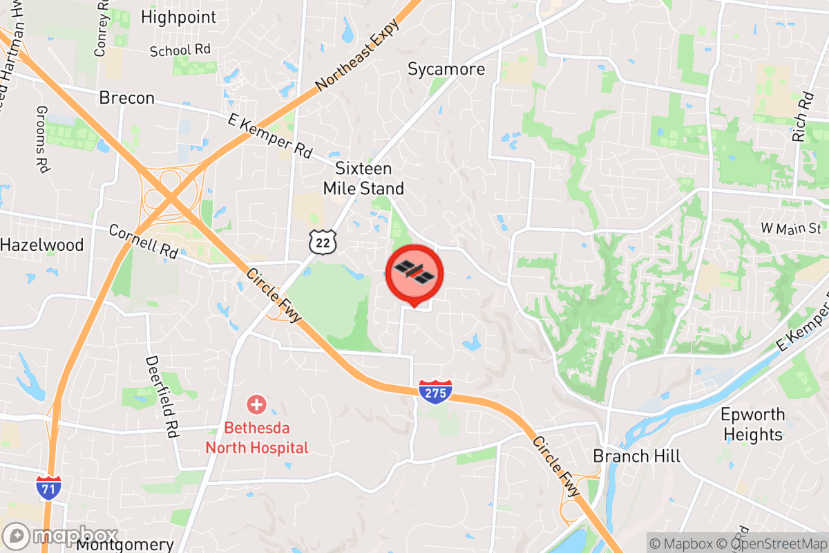 Static map screenshot of the place