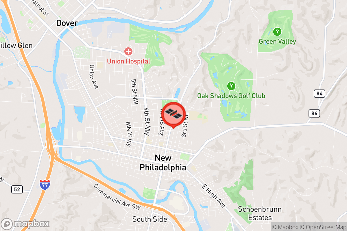 Static map screenshot of the place