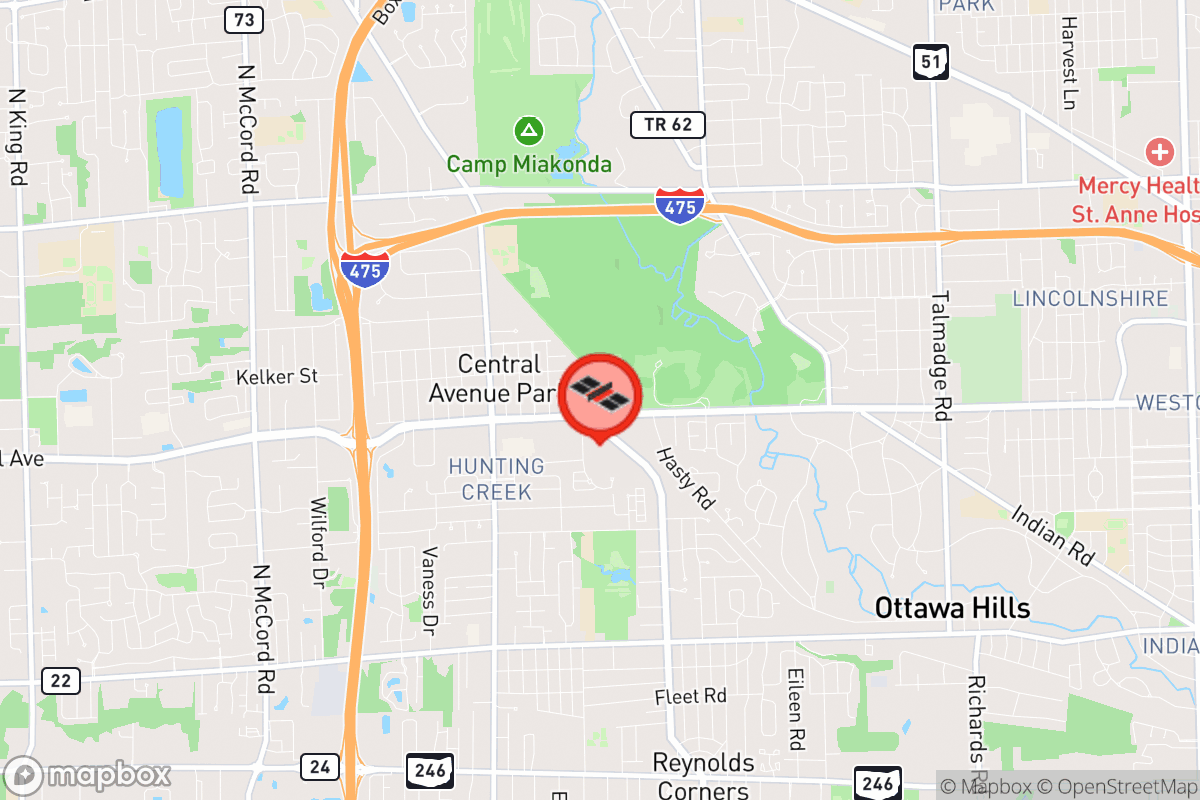 Static map screenshot of the place