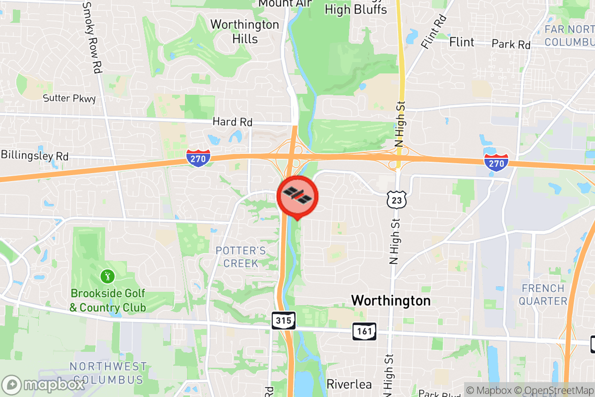 Static map screenshot of the place