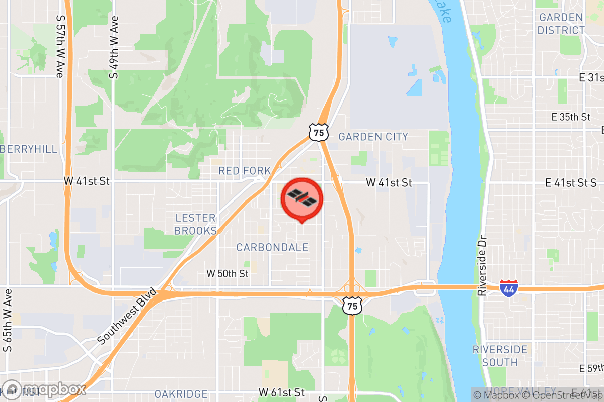 Static map screenshot of the place