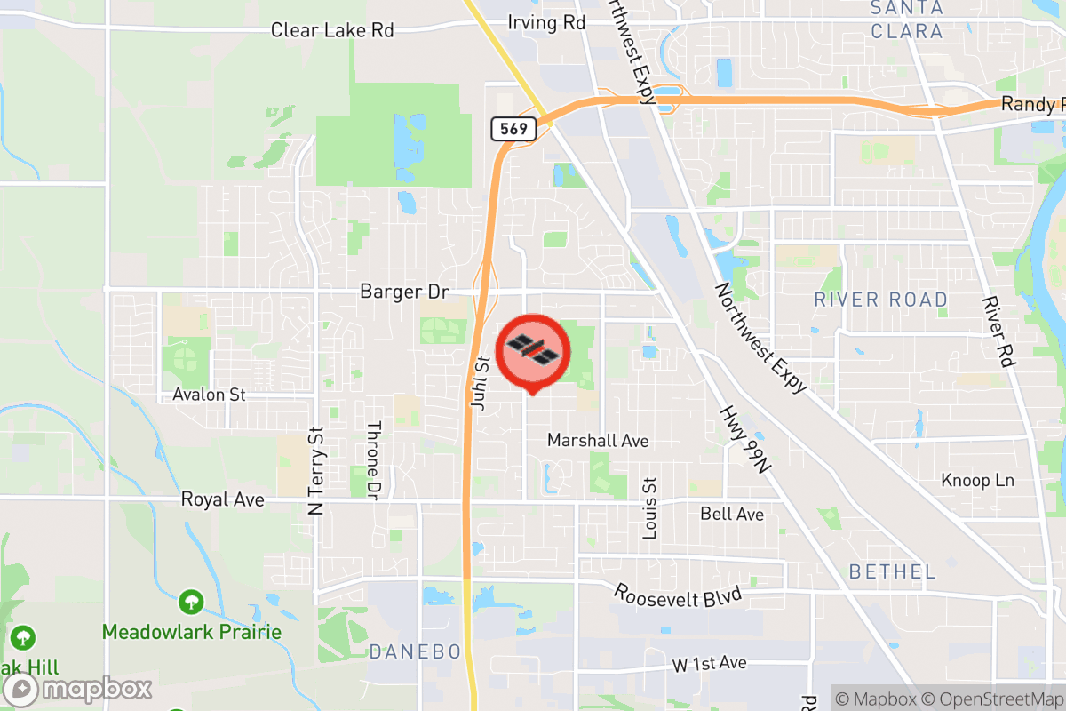 Static map screenshot of the place