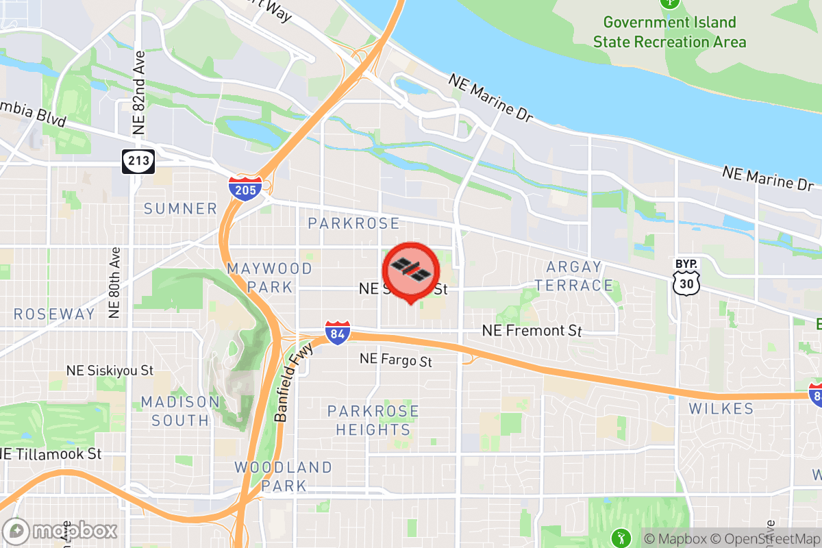 Static map screenshot of the place