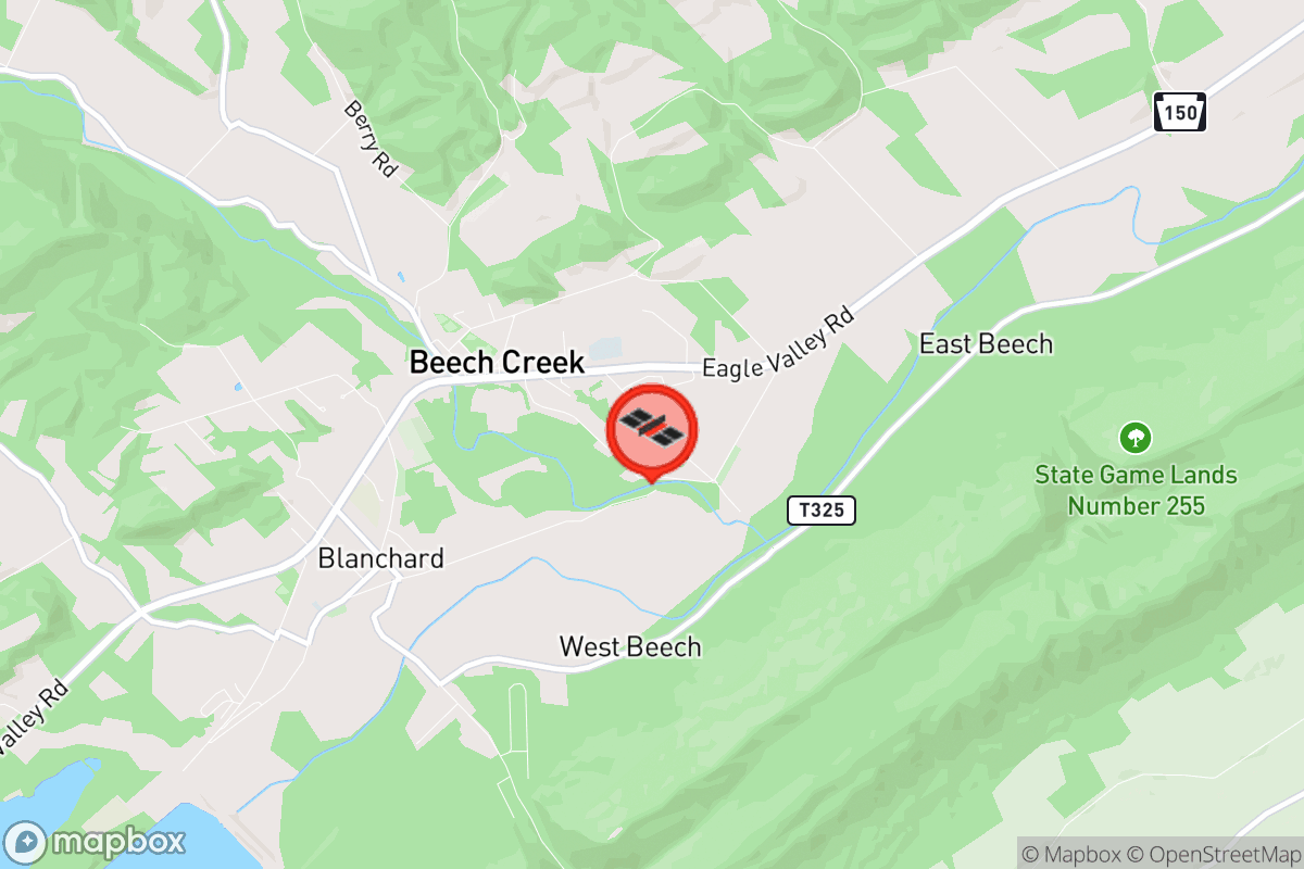 Static map screenshot of the place