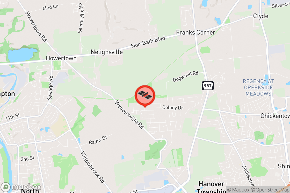 Static map screenshot of the place