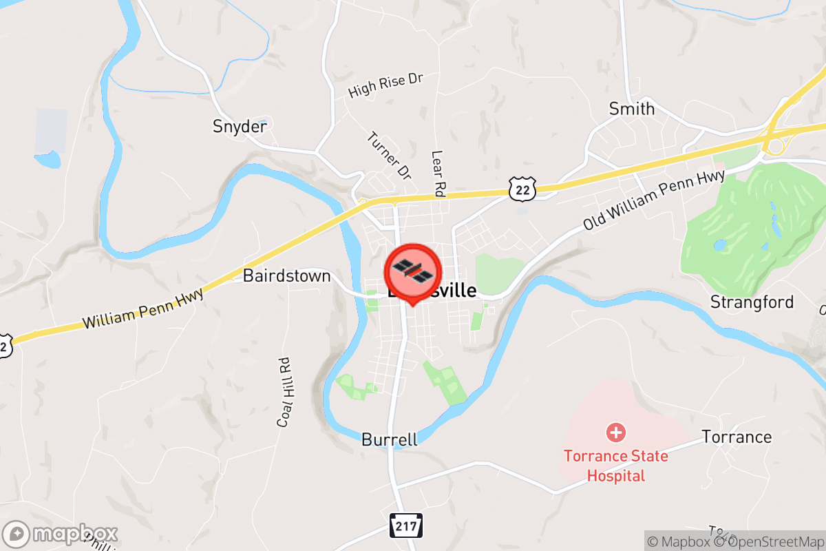 Static map screenshot of the place