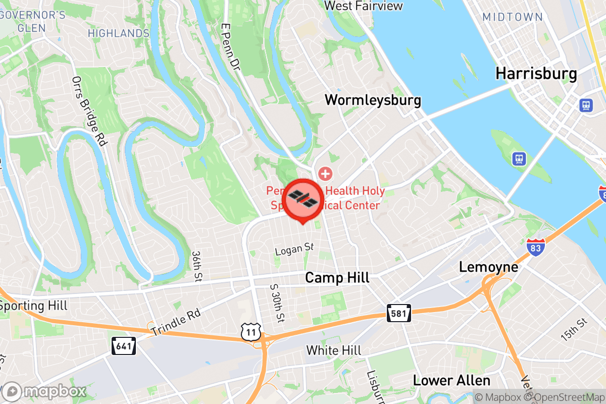 Static map screenshot of the place