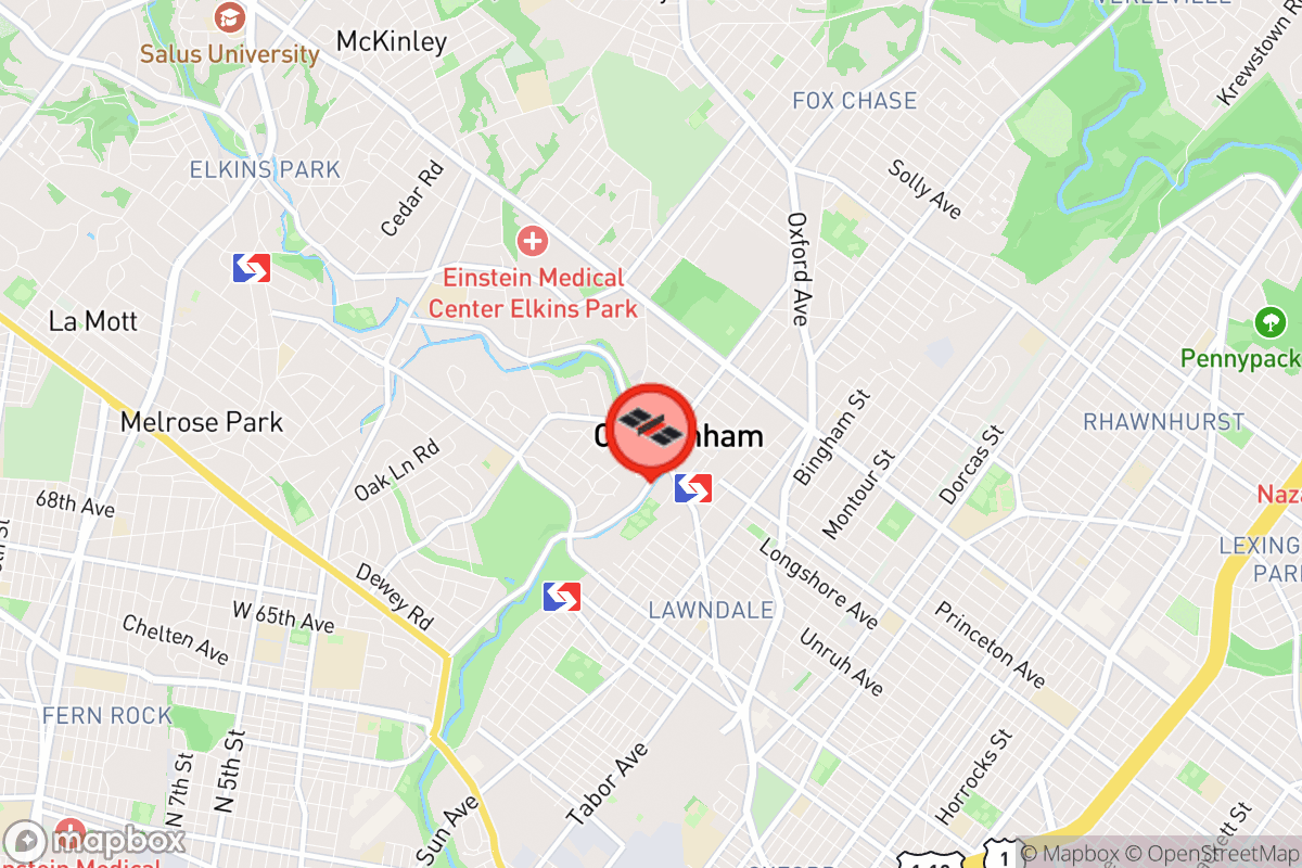 Static map screenshot of the place