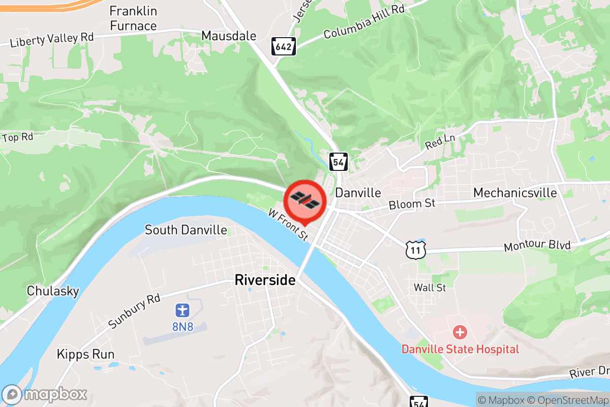 Static map screenshot of the place