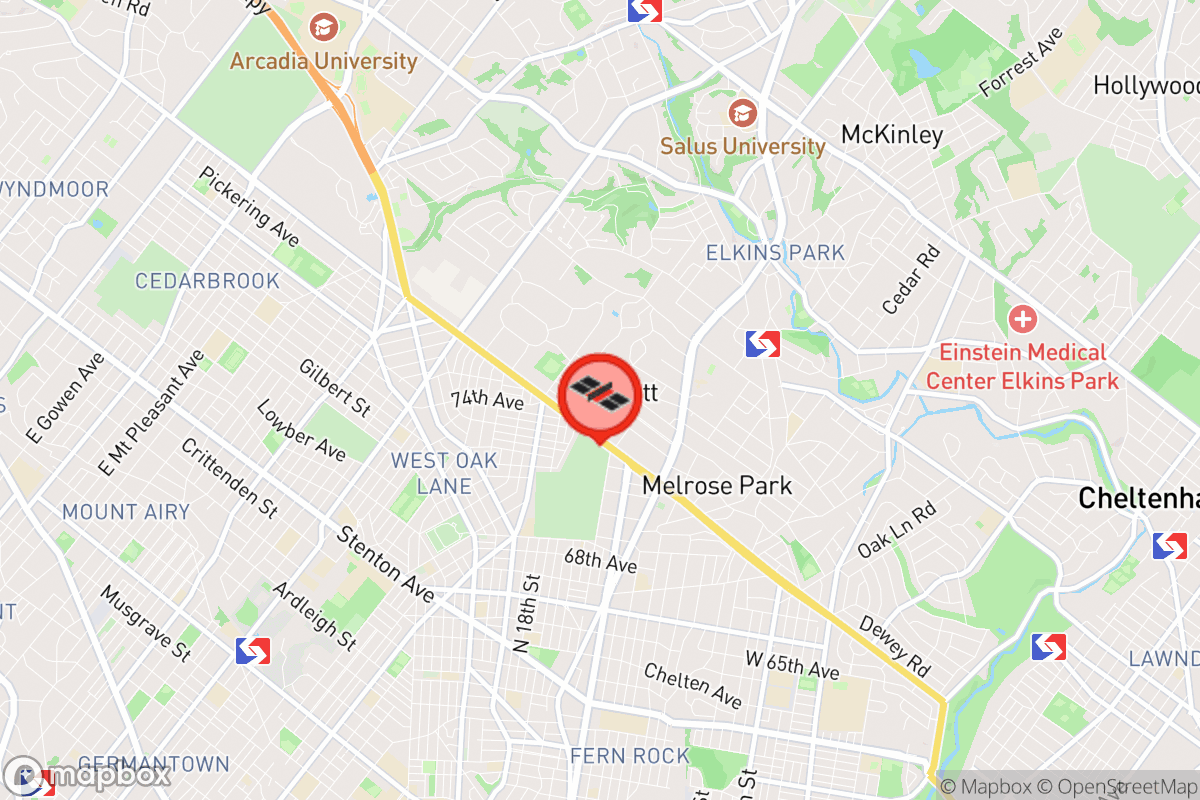 Static map screenshot of the place