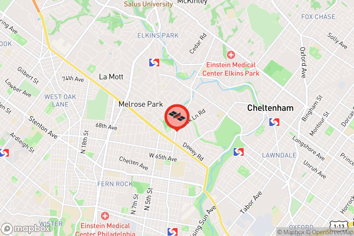 Static map screenshot of the place