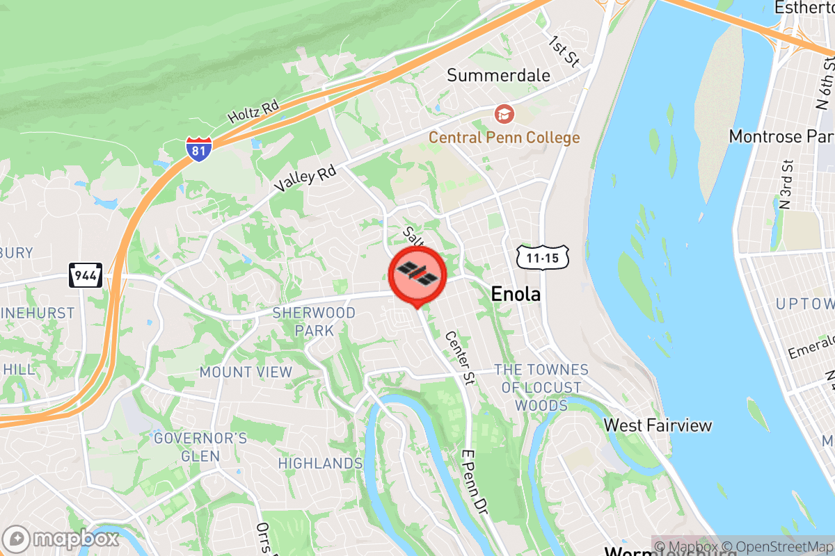 Static map screenshot of the place