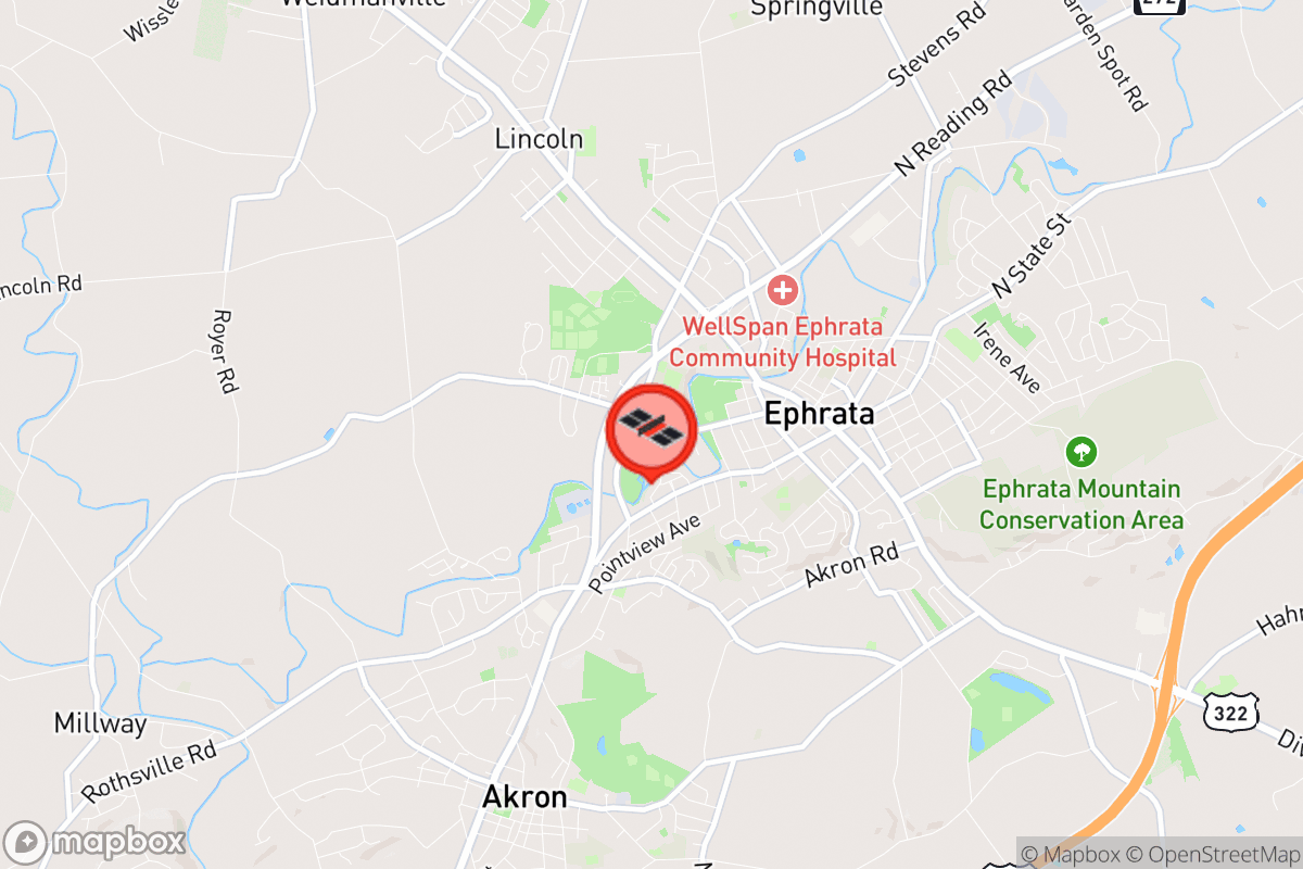 Static map screenshot of the place