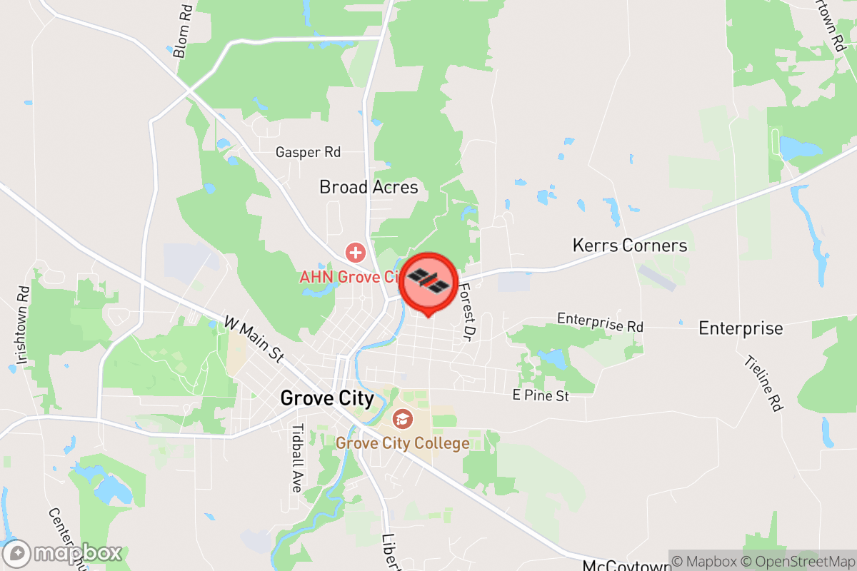 Static map screenshot of the place