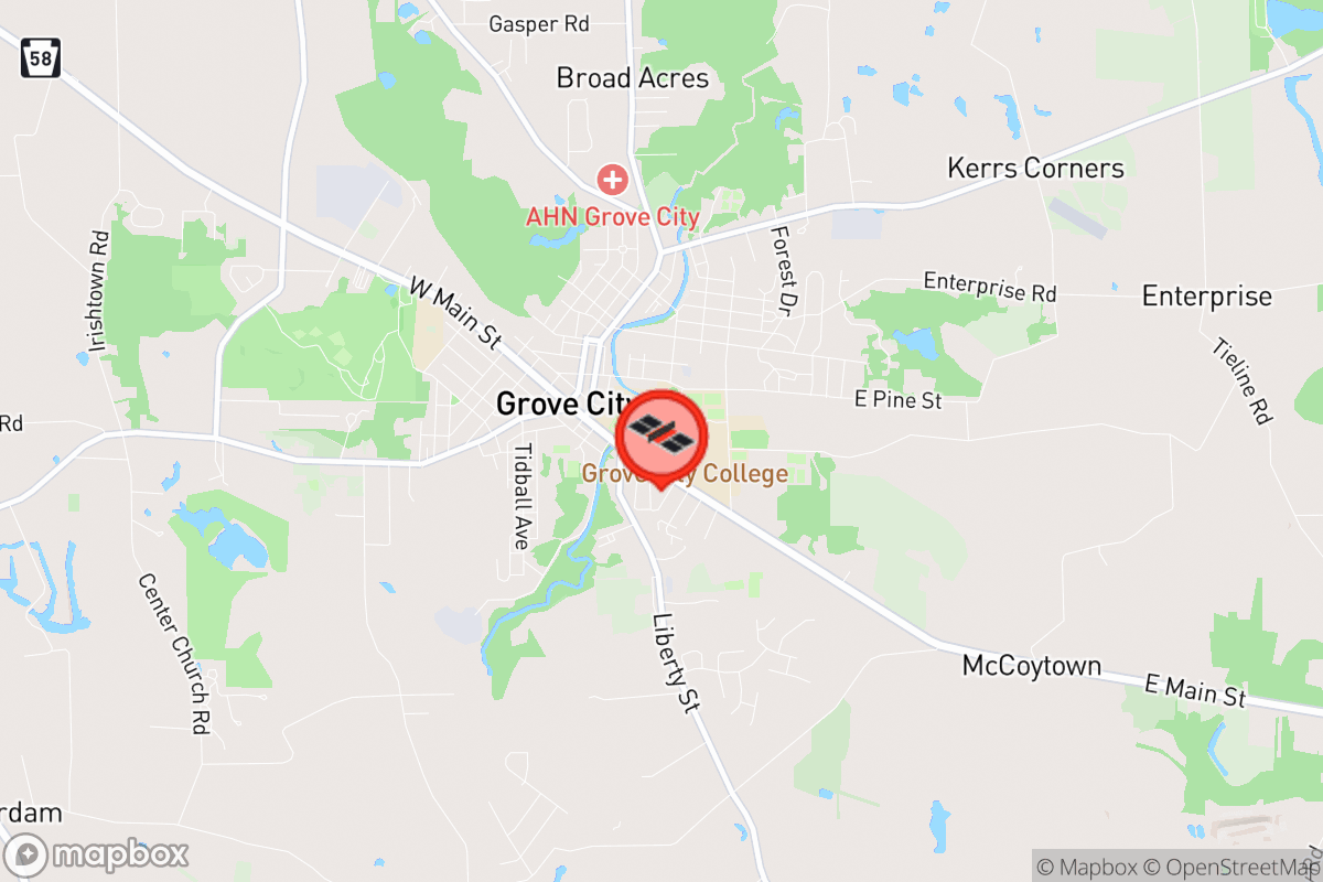 Static map screenshot of the place