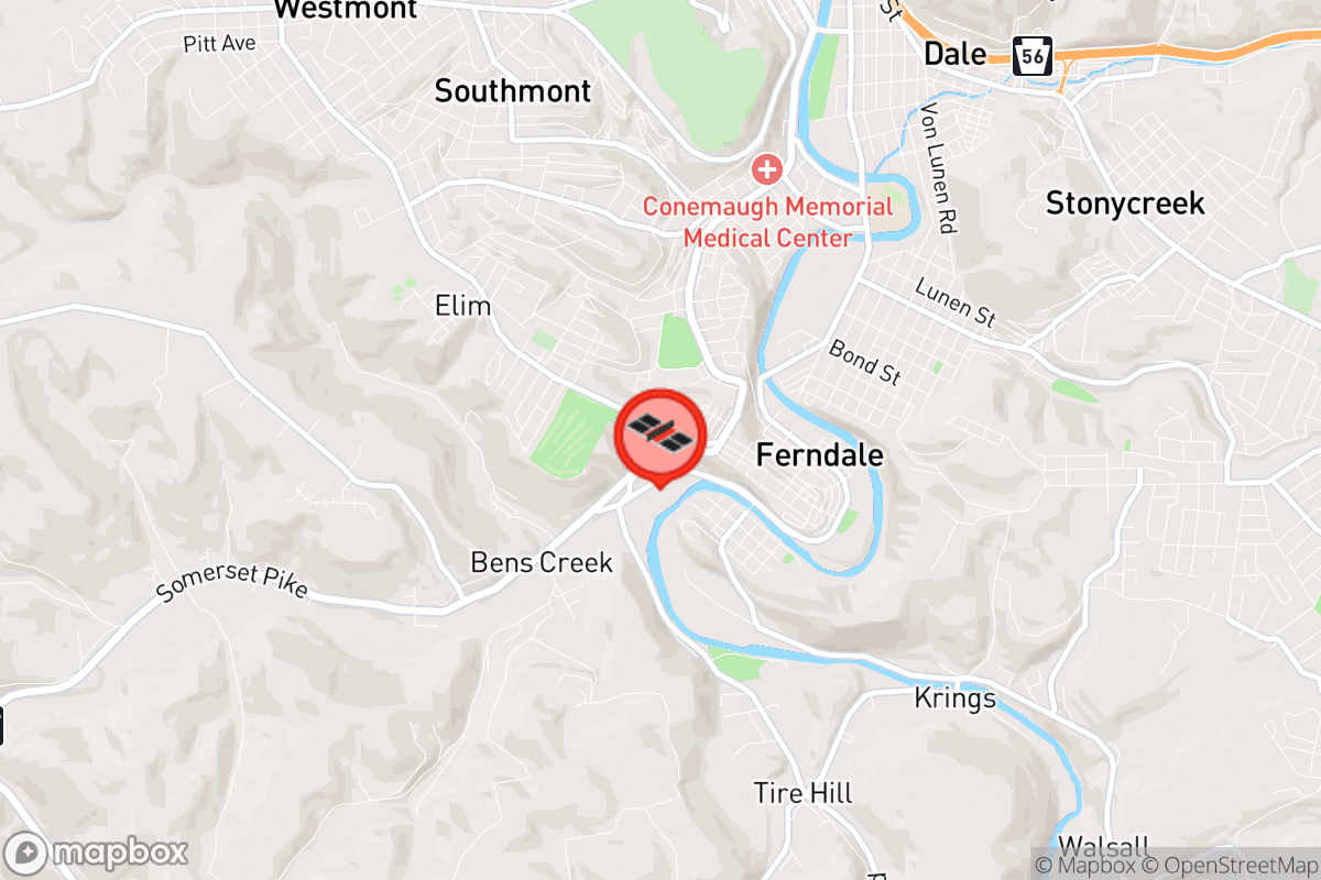 Static map screenshot of the place