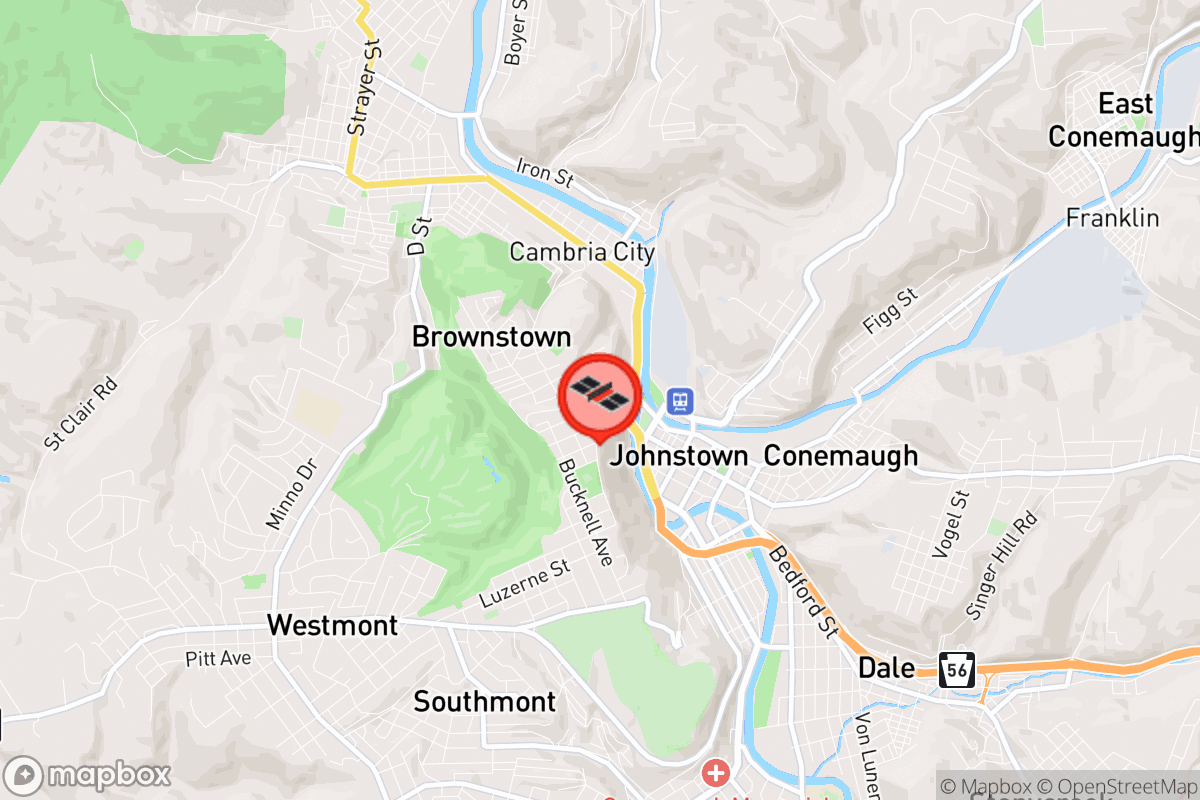 Static map screenshot of the place