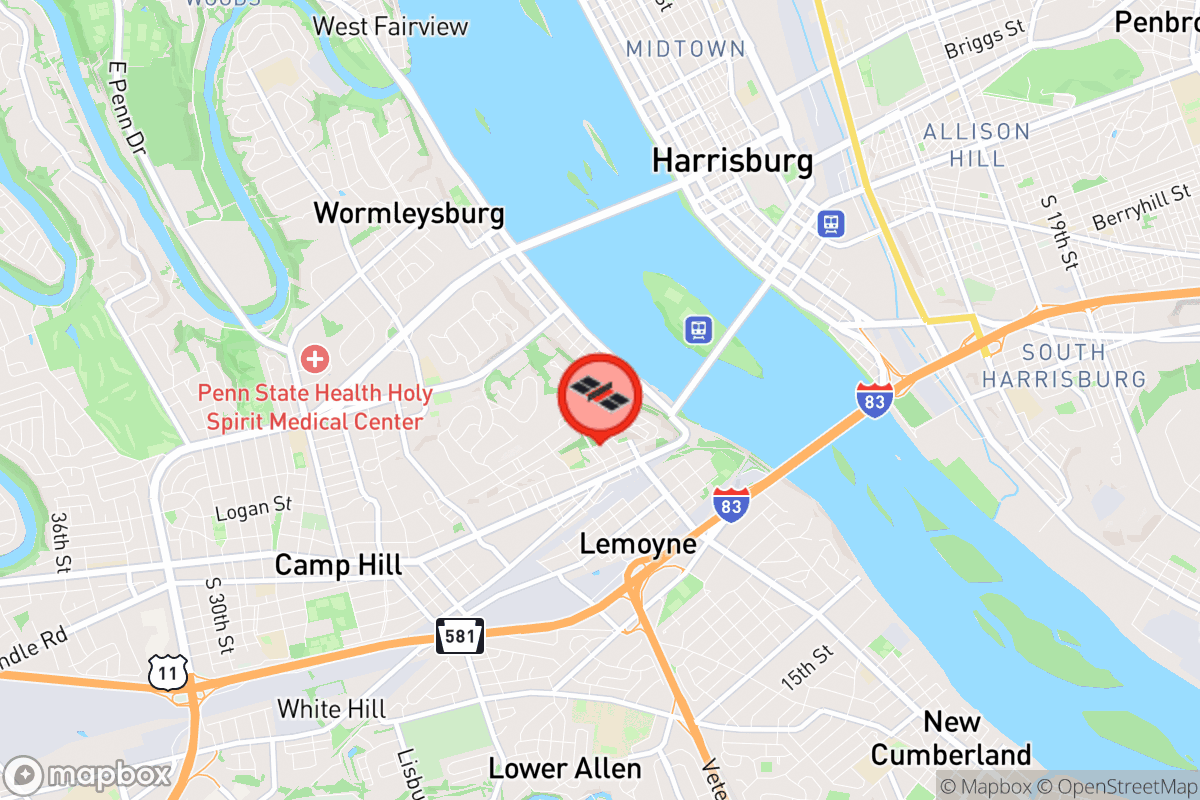 Static map screenshot of the place