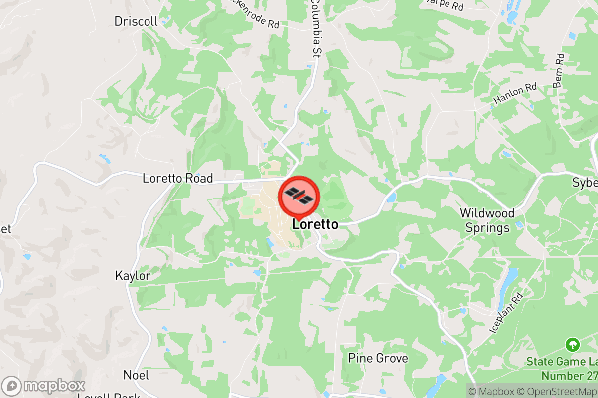 Static map screenshot of the place