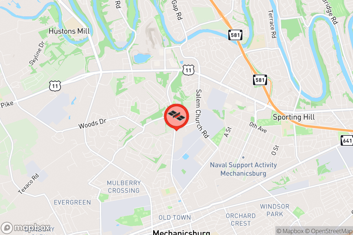 Static map screenshot of the place