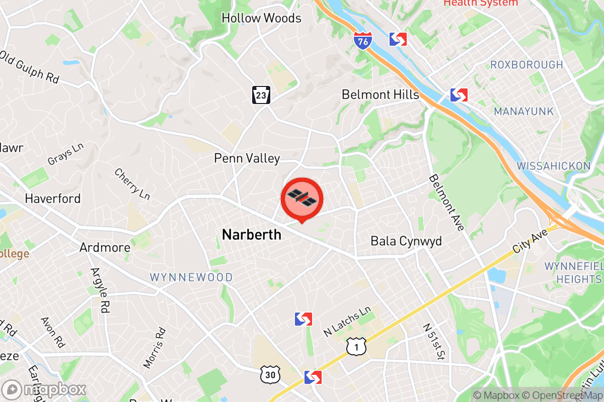 Static map screenshot of the place