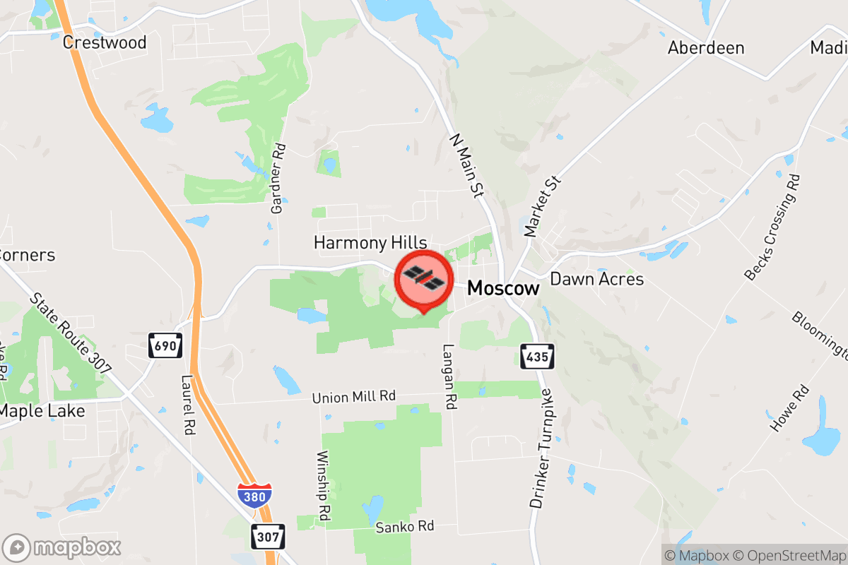 Static map screenshot of the place