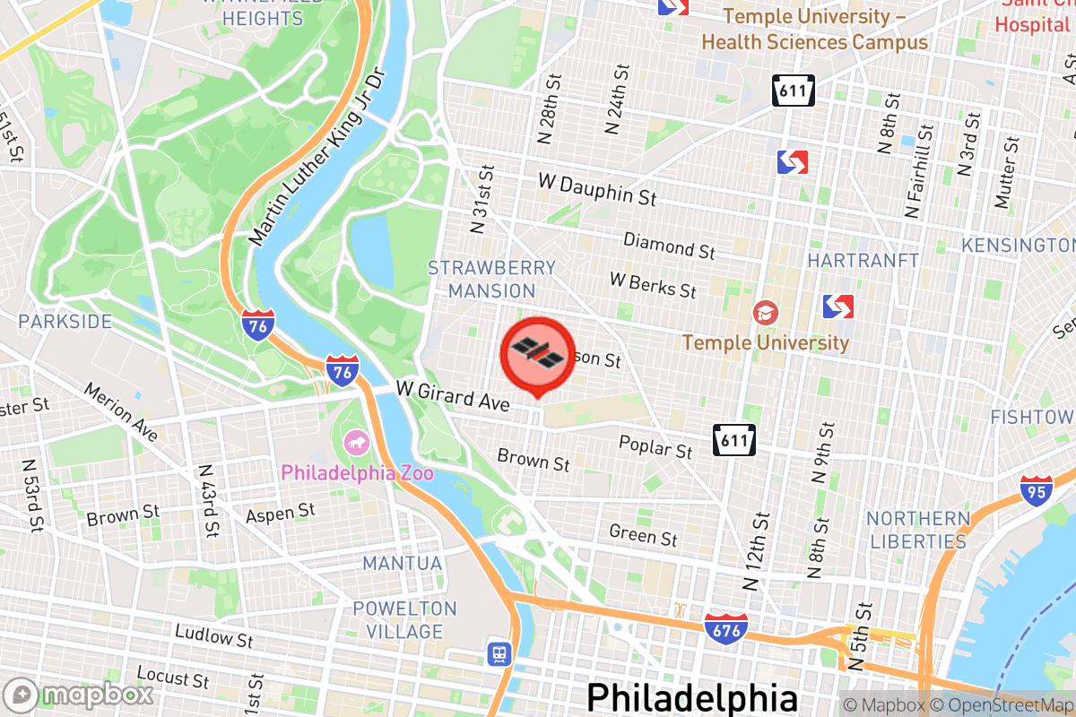 Static map screenshot of the place